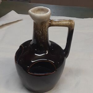 Glazed Pitcher Shaped Pottery Planter, 8"